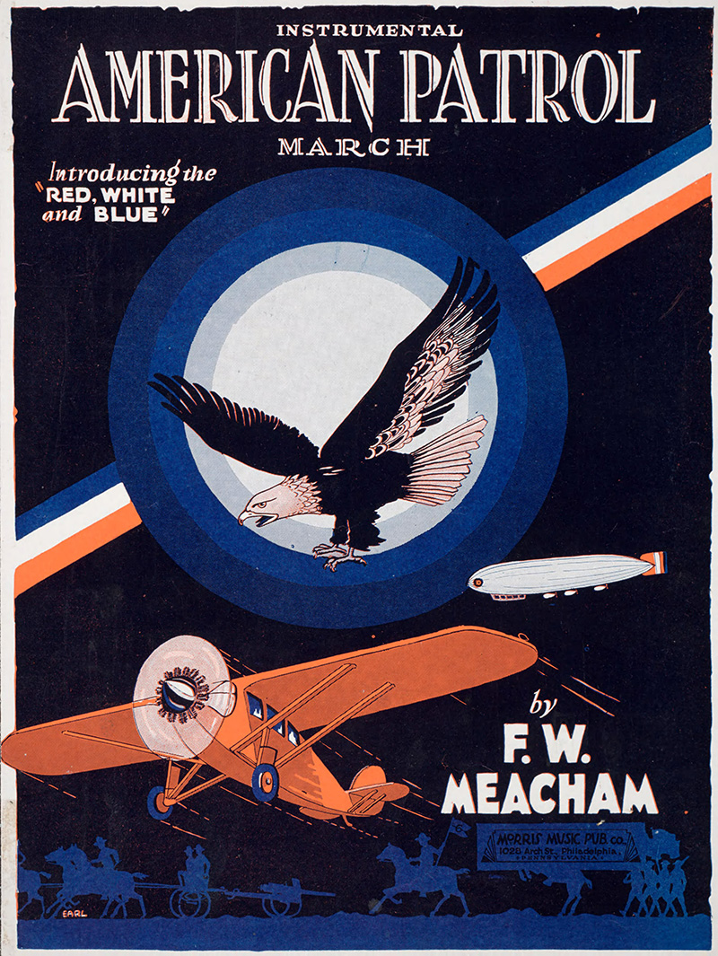 Illustration for article titled 30 Hundred-Year-Old Sheet Music Covers Celebrating the Joy and Thrill of Flight